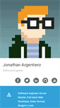 Mobile Screenshot of jonathanargentiero.com